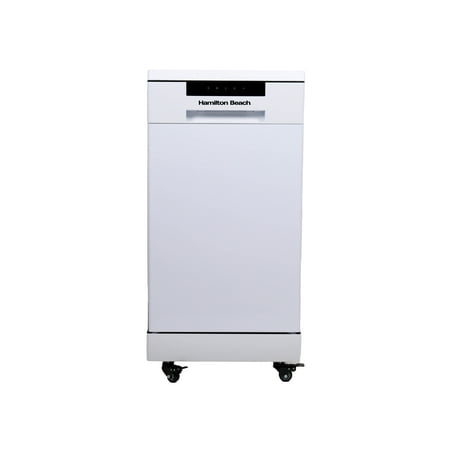 Hamilton Beach 18" Portable Dishwasher in White