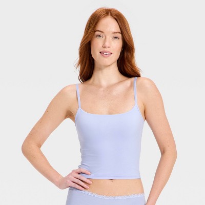 Women's Luxe Stretch Cami - Auden™ Blue S