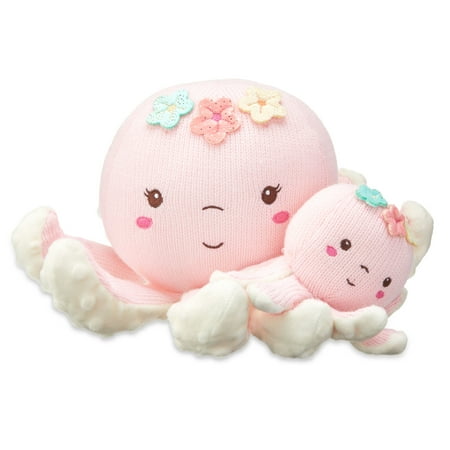 Spark Create Imagine Big and Little Octopus Plush, 2 Piece Set