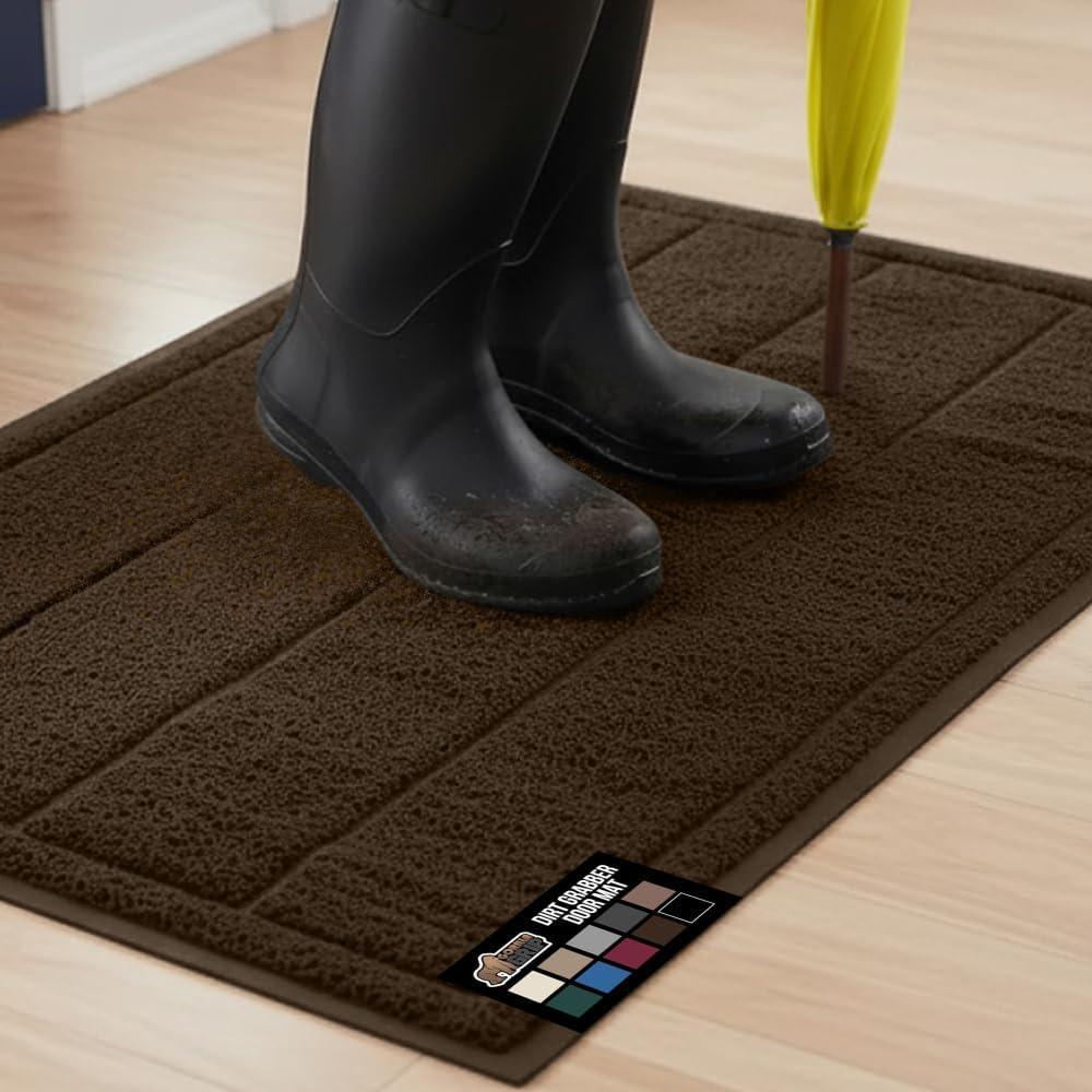 Gorilla Grip 47" x 35" Dirt Grabber Mesh Door Mat Amazon