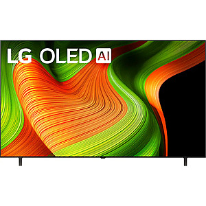 77" LG B5 OLED AI 4K 120Hz TV + 43” LG UA77 LED AI 4K TV $1400 + Free S&H