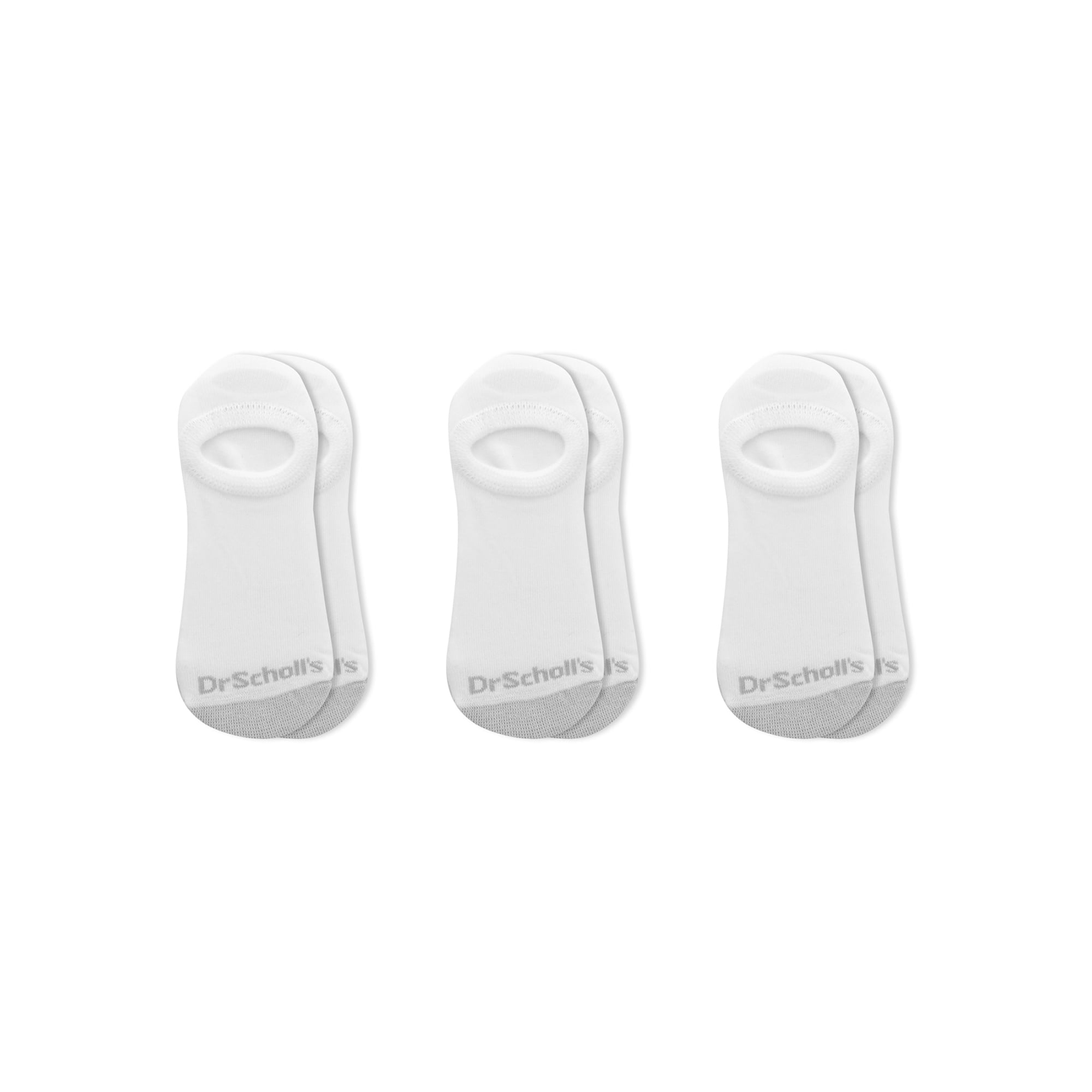 Dr. Scholl's Women's Advanced Relief Blister Guard No Show Socks, 3 Pack
