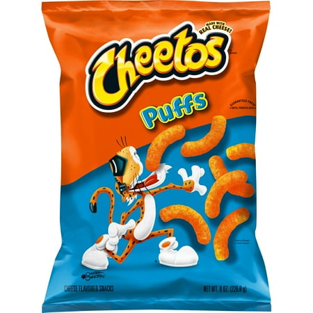 Cheetos Puff Cheese Flavored Snack Chips, 8 oz