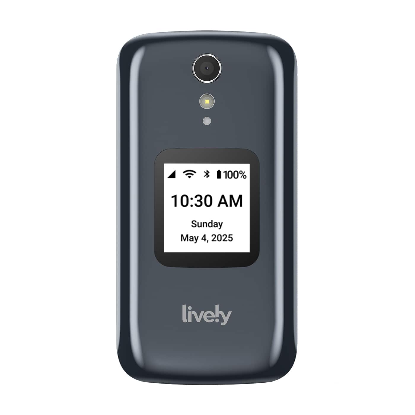 Lively® - Jitterbug Flip2 Cell Phone for Seniors - Graphite