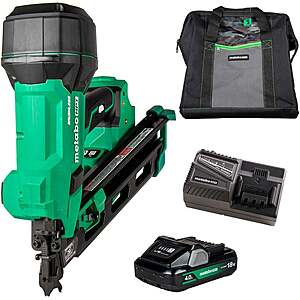 Metabo HPT 18V MultiVolt Tape Framing Nailer Kit w/ MultiVolt 5/2.5Ah Battery $314 + Free S&H