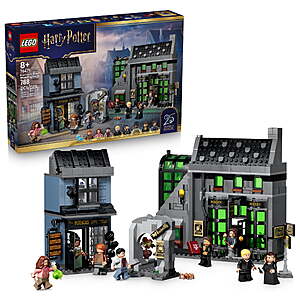 788-Pc LEGO Harry Potter Knockturn Alley Wizarding Shops Building Set $95 + Free S&H