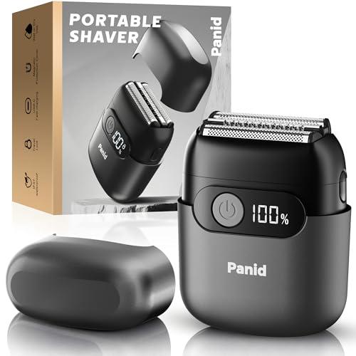 Panid Upgraded Mini Electric Razor with 3 Floating Blades Amazon