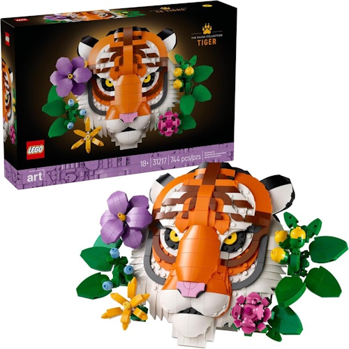 LEGO Art The Fauna Collection Tiger Building Set