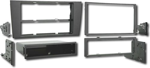 Metra - Dash Kit for Select 2000-2002 Audi A4 DIN DDIN - Black