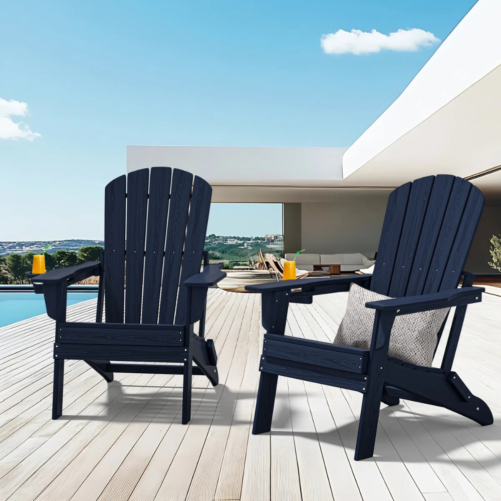 2 Adirondack Chairs $163