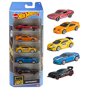 5-Pk Hot Wheels 1:64 Scale Die-Cast Toy Cars or Trucks (Various) $5.65 + Free Pickup