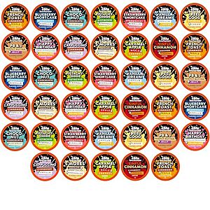 40-Ct Java Factory Flavored Coffee Pods (Variety Pack) $12.80 w/ S&S
