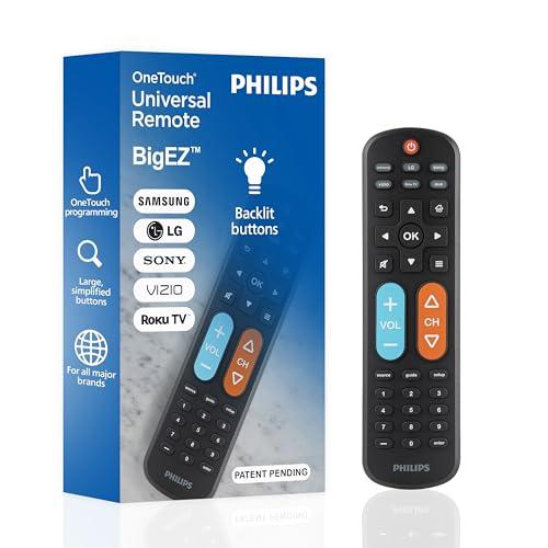 Philips BigEZ OneTouch Big Button Universal TV Remote Amazon