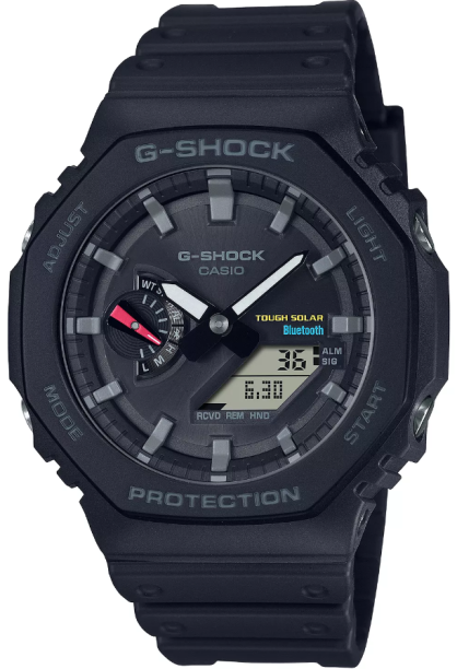 G-SHOCK Analog Digital Black Resin Strap 46mm Men's Watch Walmart