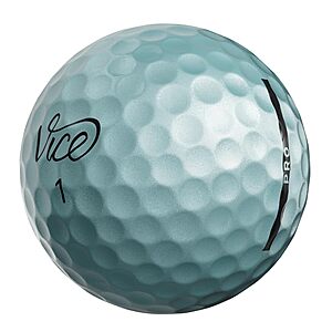12-Pack Vice Pro Golf Balls: Lime/Black Drip or Neon Lime $30, Ice Blue $28.45