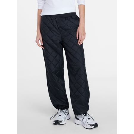 Avia Women's Quilted Hiker Jogger Pants, Sizes XS-XXXL