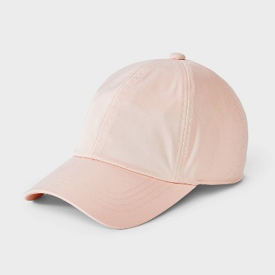 Nylon Elastic Back Baseball Hat - A New Day™ Pink