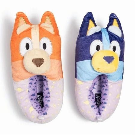 Bluey Toddler Girl Glow in The Dark Slipper