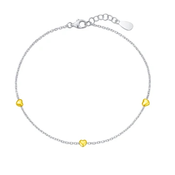 Adjustable Bracelet Heart Station $15