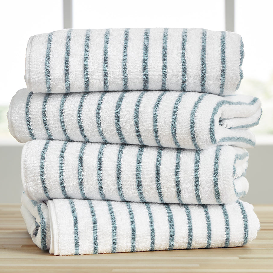 4pk Oversized Cotton Cabana Towels $45