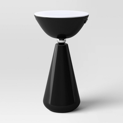 Portable Rechargeable Ambient Mood Lamp with Sunset Light Effect Black - Room Essentials™