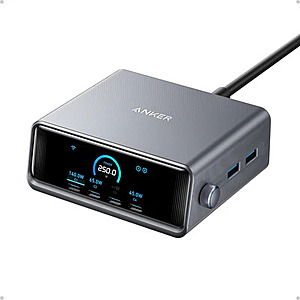 Costco Members: Anker Prime Charger (250W, 6 Ports, GaNPrime) $90 & More + Free S&H on $45+