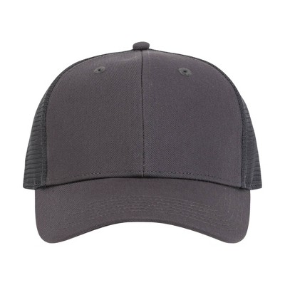 Pro Player Adult Polyester Baseball Hat - Dark Gray