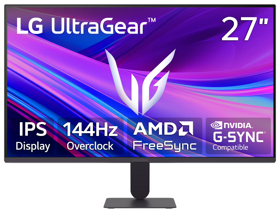 LG UltraGear FHD 144Hz Overclock 27" Gaming Monitor Walmart