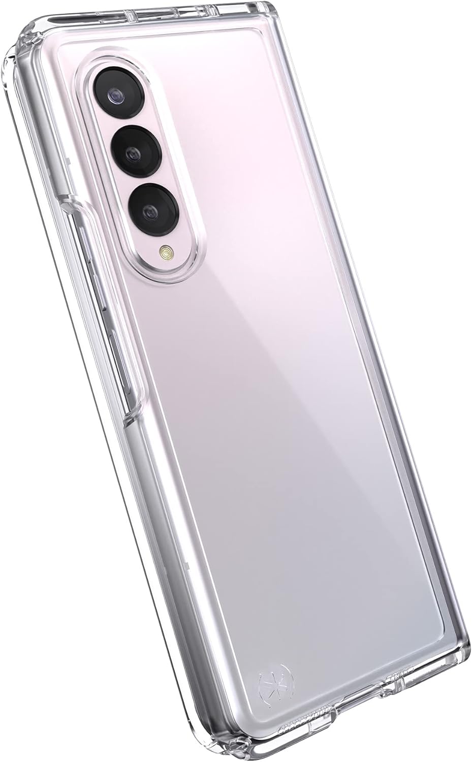 Speck Samsung Galaxy Z Fold3 5G Case - Drop Protection, Scratch Resistant & Shock-Absorbent - Slim Design Grip Protection - Presidio Perfect Clear Case
