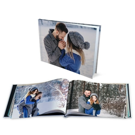 8x11 Custom Hard Cover Photo Book, Glossy Finish
