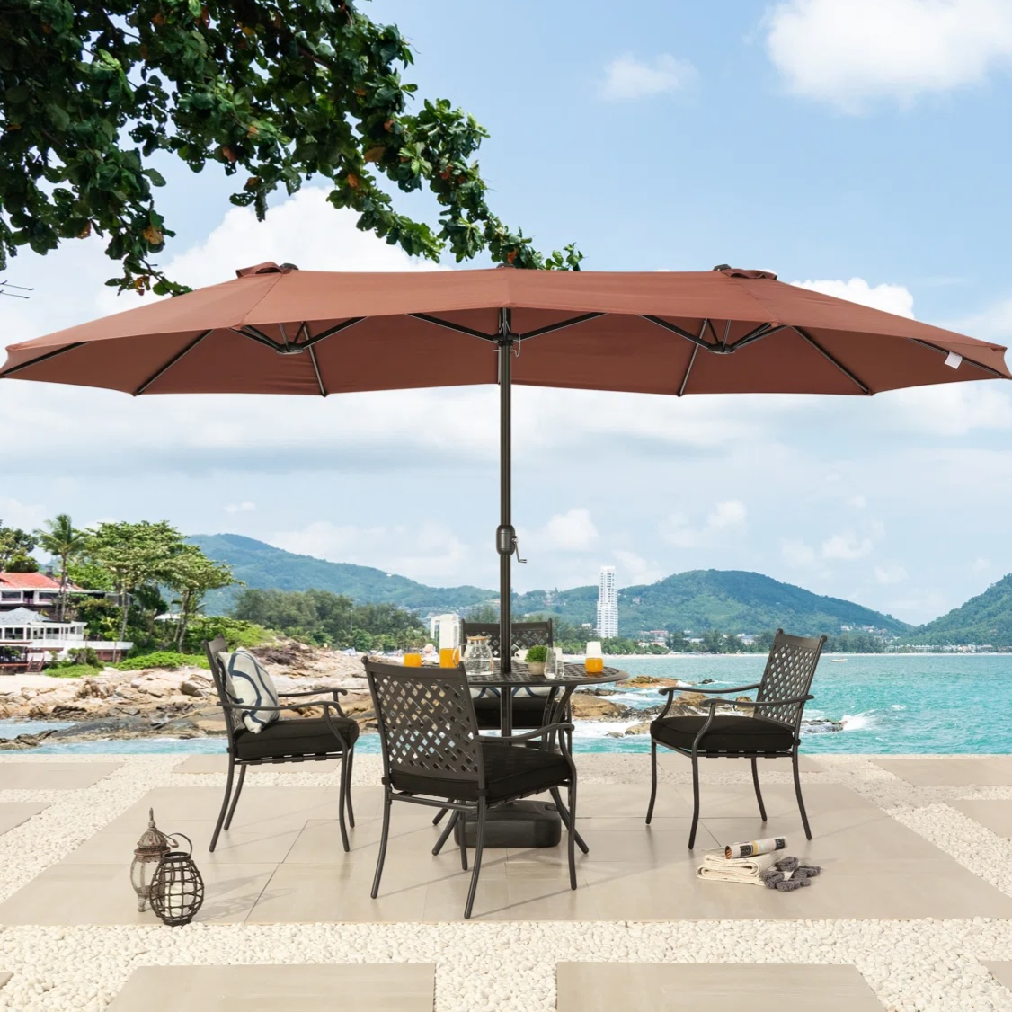 15' Extra-Large Patio Umbrella $67