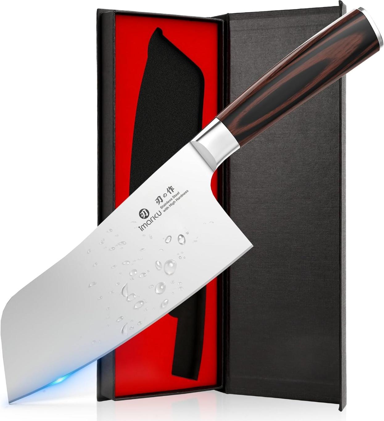 imarku SUS440A Japanese Steel 7" Kitchen Knife Amazon