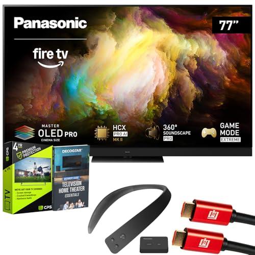 Panasonic Z8 Series 77" OLED 4K Ultra HD Smart Fire TV Bundle Amazon