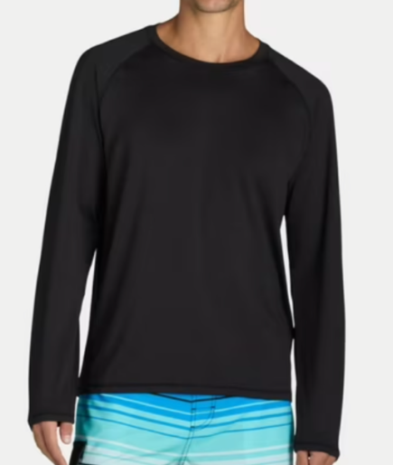 George Men’s Long Sleeve Sun Shirt Walmart