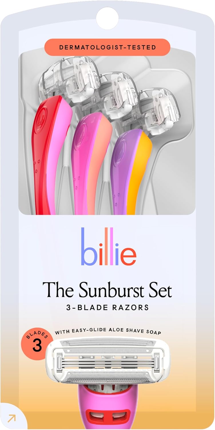 Billie Disposable Razors for Women - The Sunburst Set