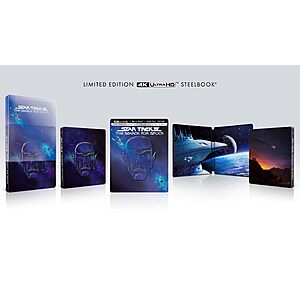 Star Trek III: Search for Spock 40th Anniversary Steelbook (4K UHD) $16.25
