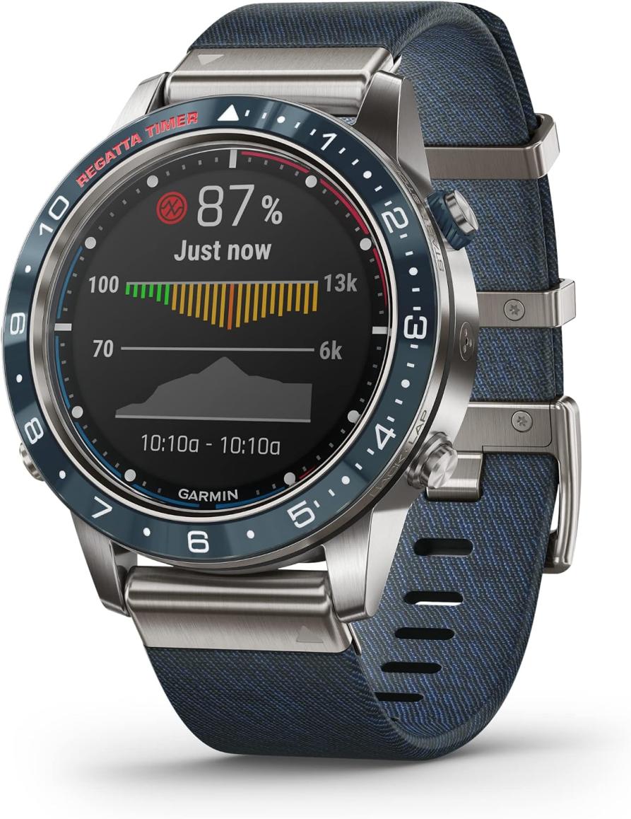 Garmin MARQ Captain Men's Luxury Tool Watch with Advanced Nautical Features Amazon