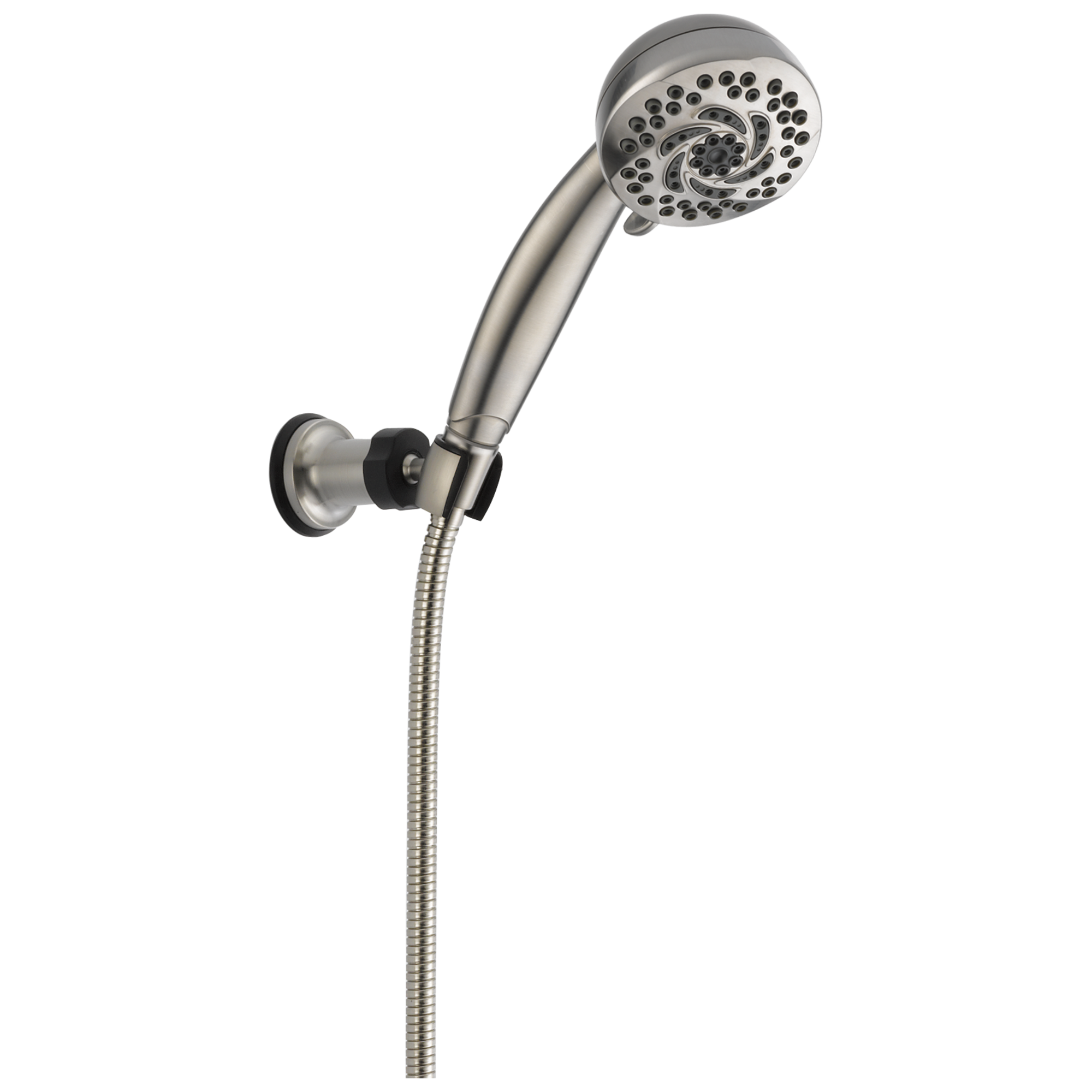 5-Spray Premium Fixed Wall-Mount Hand Shower in Stainless 55436-SS-PK