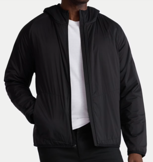 George Men's Lightweight Insulated Hooded Nylon Jacket Walmart