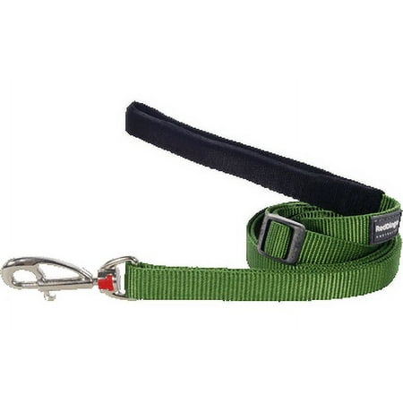Red Dingo Classic Green Dog Leash, Small, 6 Feet