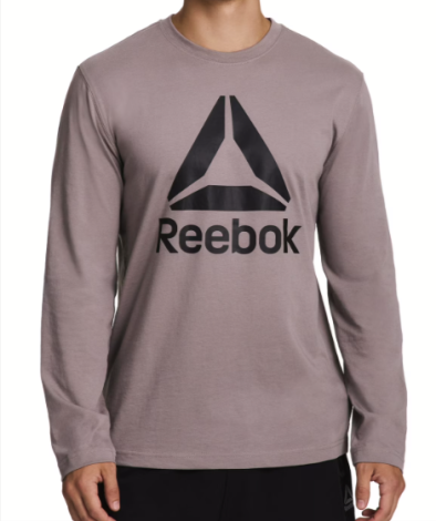 Reebok Men's Core Graphic Long Sleeve Top Walmart