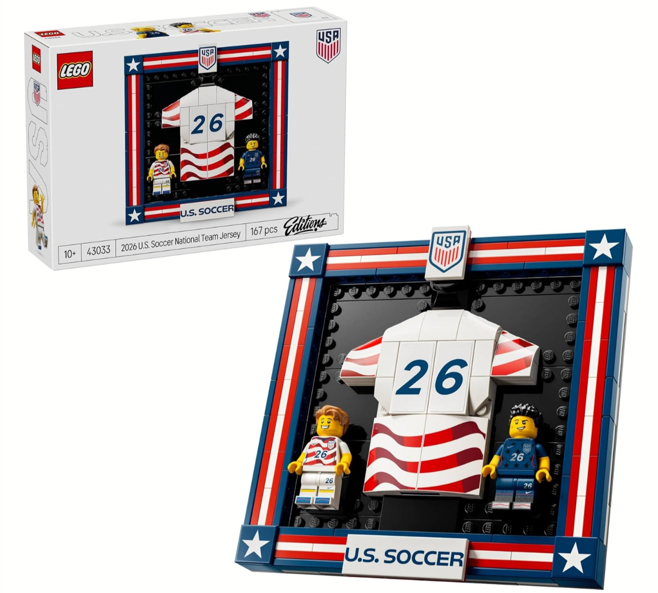 LEGO Editions 2026 U.S. Soccer National Team Jersey Building Set eBay