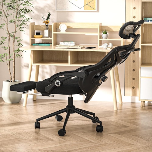Cykov Ergonomic Chair with Footrest