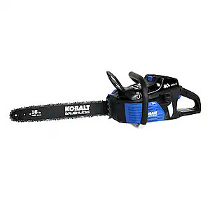 Kobalt 80V 16" Battery Chainsaw (Tool Only) $99 + Free S&H