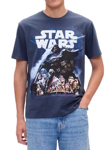 Gap Factory Men's Star Wars Everyday Soft Relaxed Graphic T-Shirt