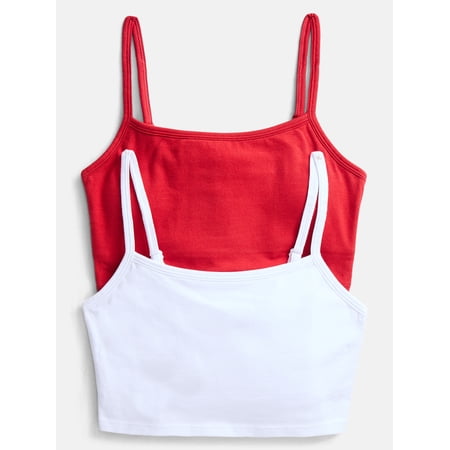 Weekend Academy Girls 2Pk Cotton Strectch Brami, Sizes XS to XXL