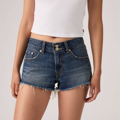 Levi's® Women's Superlow Loose Denim Shorts - Whatever It Takes 33