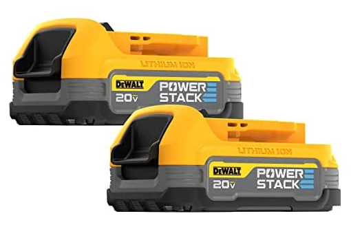 2-Pack Dewalt 20V Max Powerstack Compact Battery Lowe's