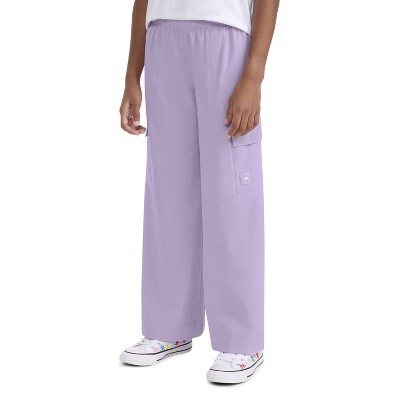 Converse® Girls' Cargo Pants - Lavender L
