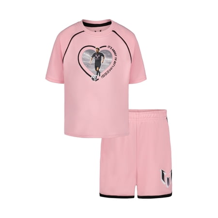 Messi Girls Active Lifestyle Jersey Set, Sizes 4-16